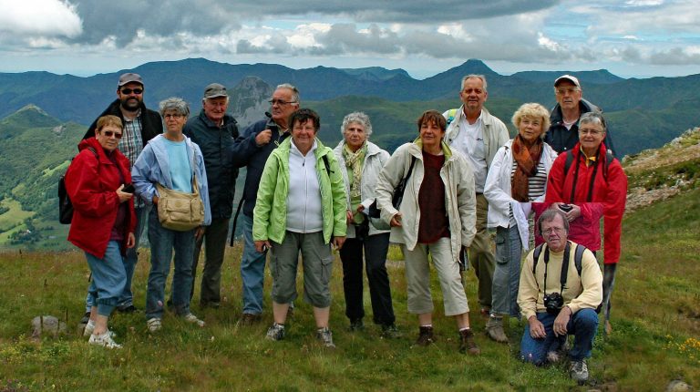 Groupe GéoLozère Cantal 2010 découverte géologique Cantal